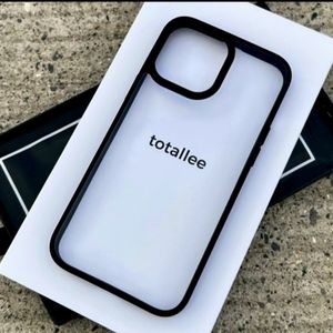 Totallee Iphone 12 Pro Max Case Clear and Black